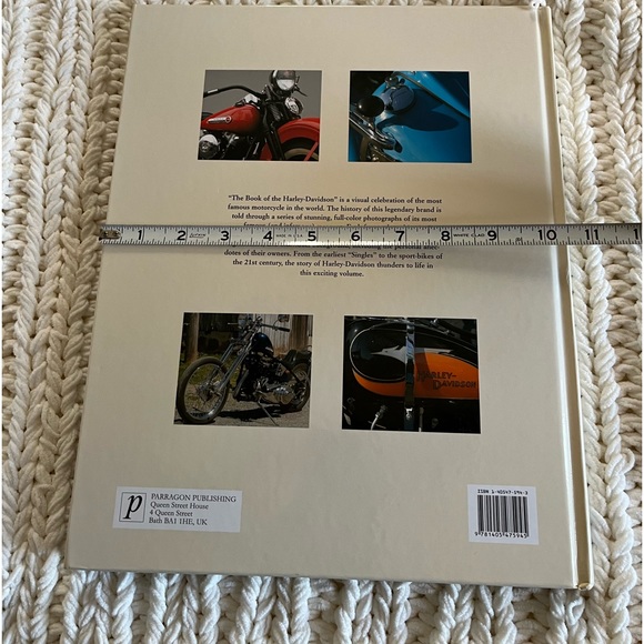 Harley Davidson Hard Cover Book - Picture 10 of 12
